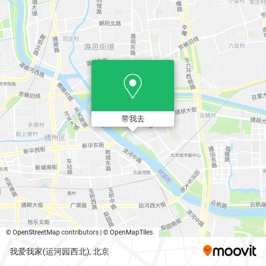我爱我家(运河园西北)地图