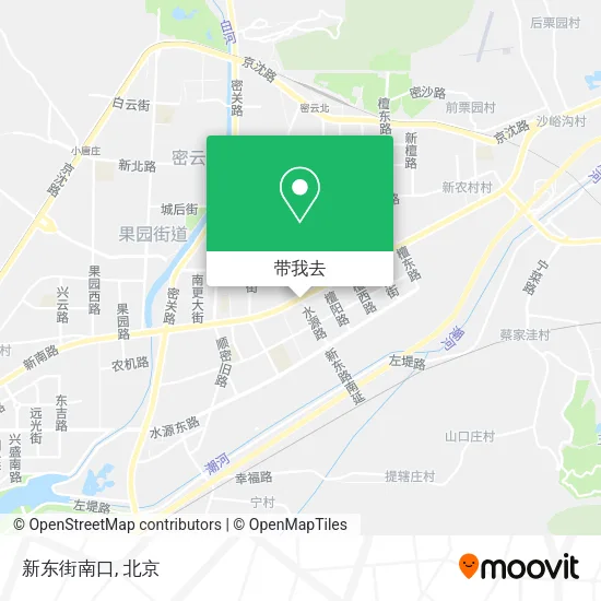 新东街南口地图