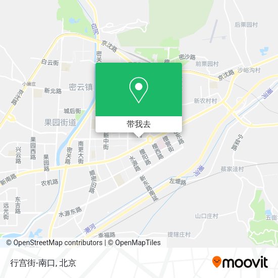 行宫街-南口地图