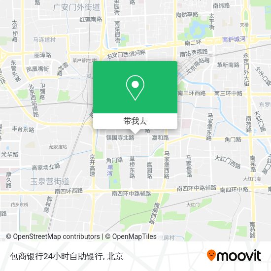 包商银行24小时自助银行地图