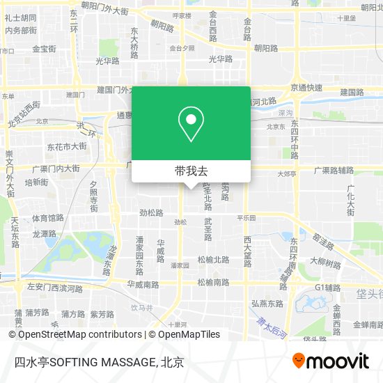 四水亭SOFTING MASSAGE地图