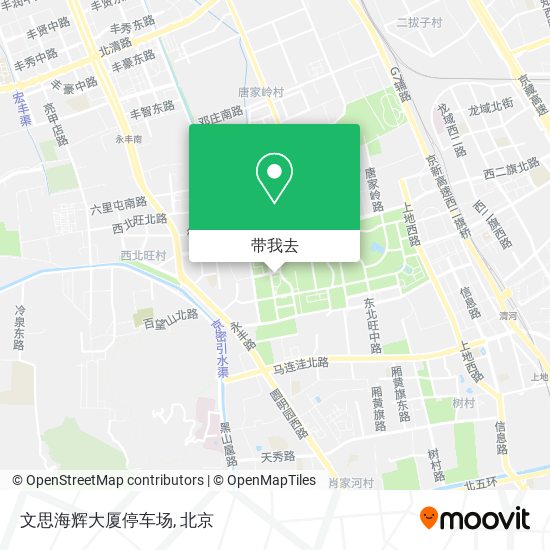 文思海辉大厦停车场地图