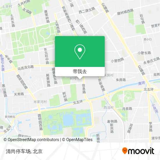 清尚停车场地图