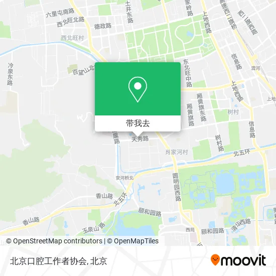 北京口腔工作者协会地图