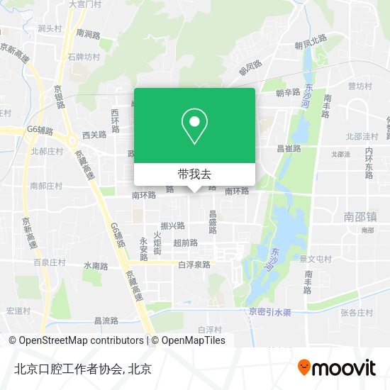 北京口腔工作者协会地图