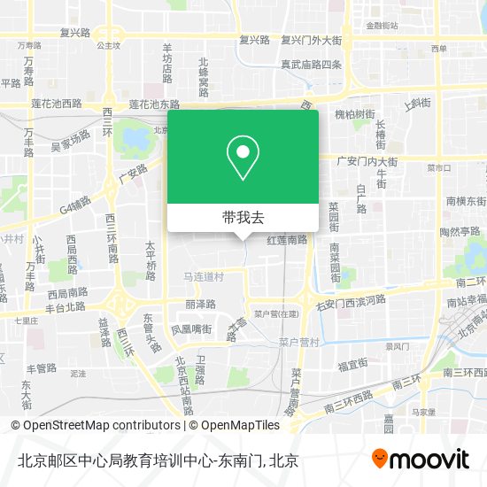 北京邮区中心局教育培训中心-东南门地图