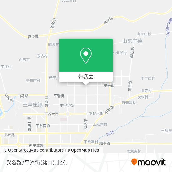 兴谷路/平兴街(路口)地图