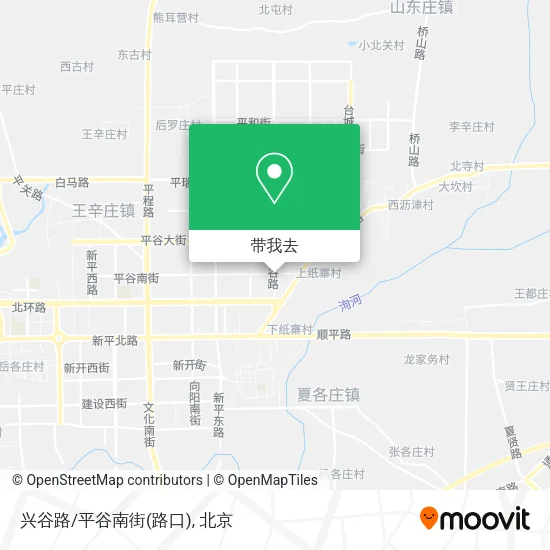 兴谷路/平谷南街(路口)地图
