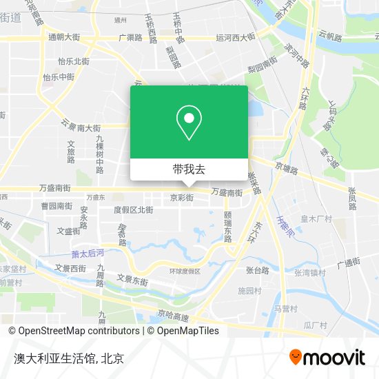 澳大利亚生活馆地图