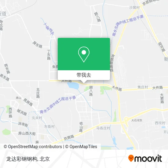 龙达彩钢钢构地图
