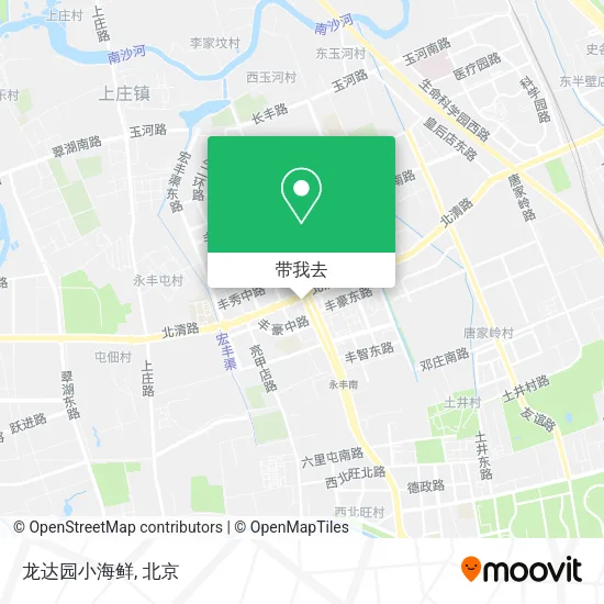 龙达园小海鲜地图