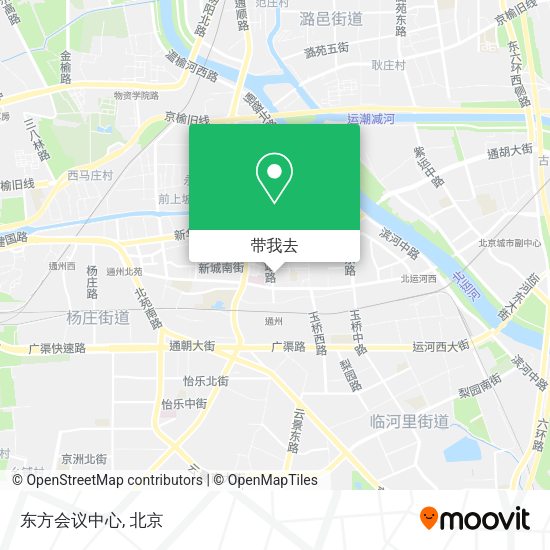 东方会议中心地图