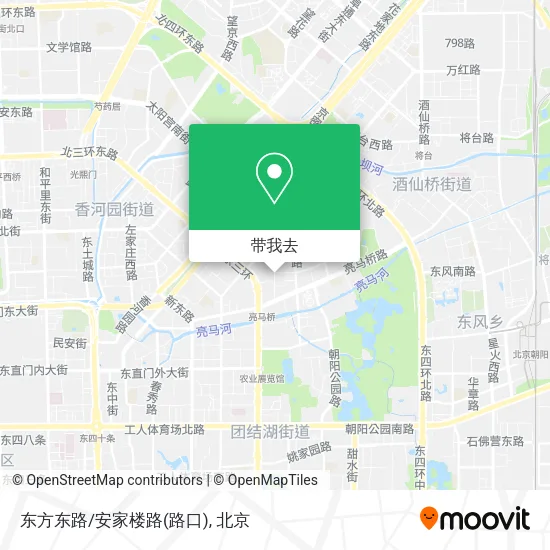 东方东路/安家楼路(路口)地图
