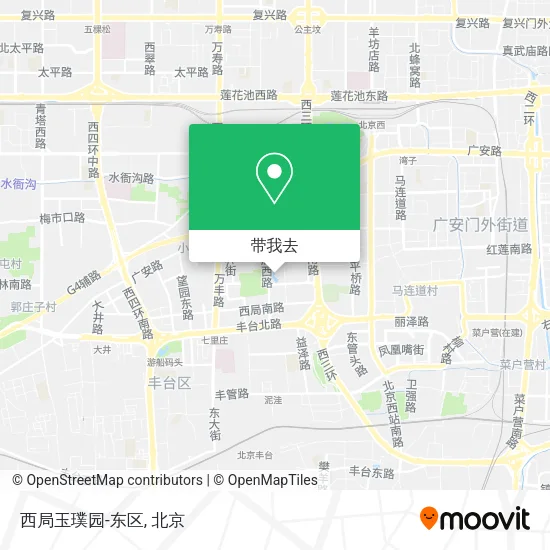 西局玉璞园-东区地图