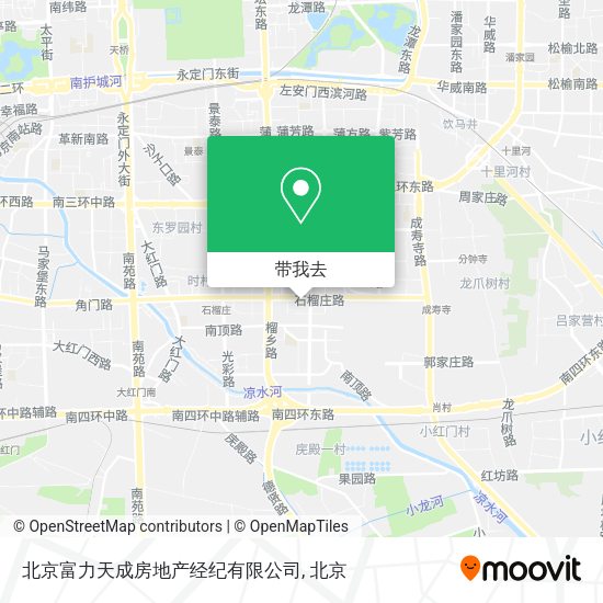 北京富力天成房地产经纪有限公司地图