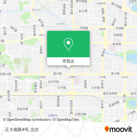 正大南路4号地图