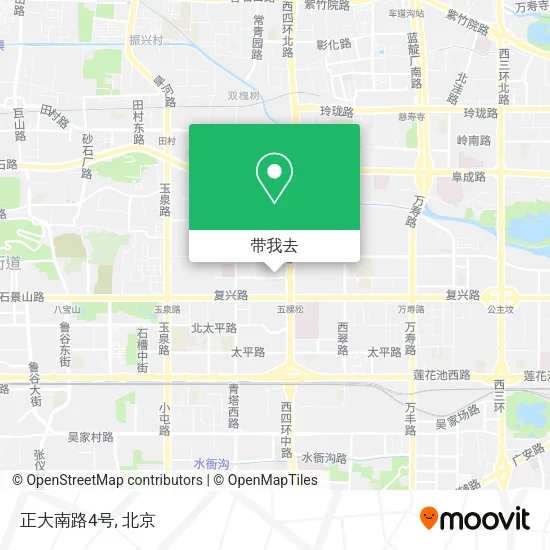 正大南路4号地图