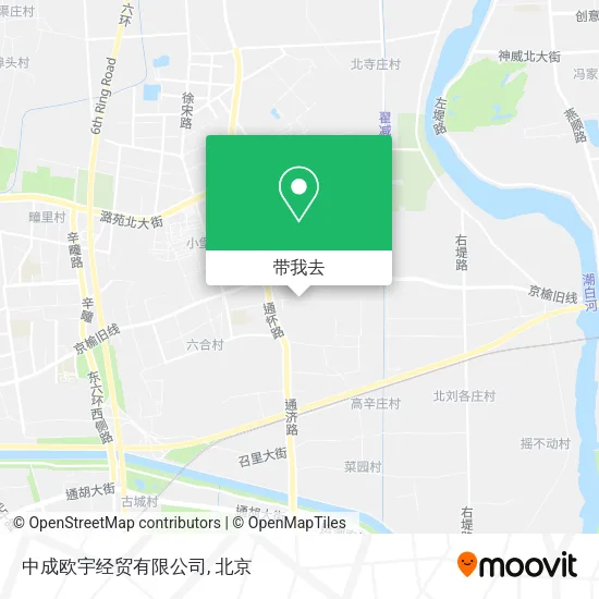 中成欧宇经贸有限公司地图