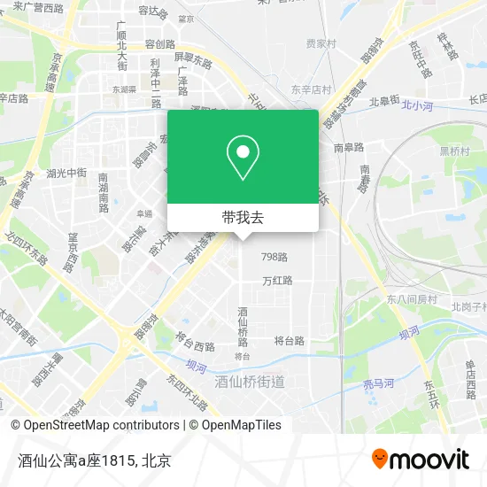 酒仙公寓a座1815地图