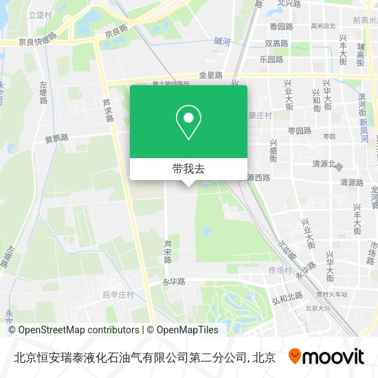 北京恒安瑞泰液化石油气有限公司第二分公司地图