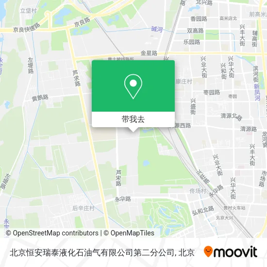 北京恒安瑞泰液化石油气有限公司第二分公司地图
