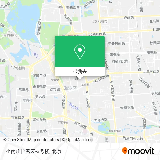 小南庄怡秀园-3号楼地图
