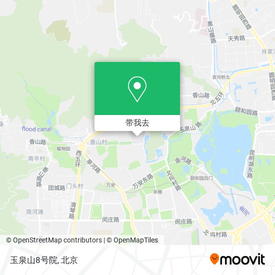 玉泉山8号院地图