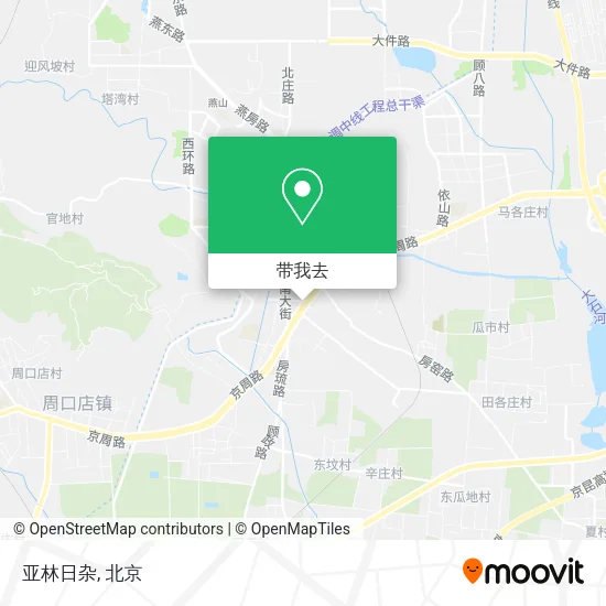 亚林日杂地图