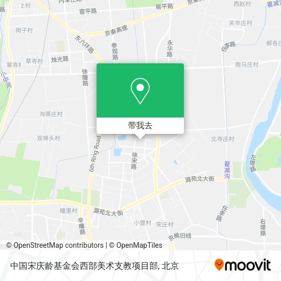 中国宋庆龄基金会西部美术支教项目部地图