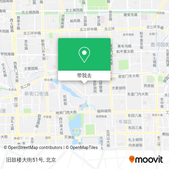 旧鼓楼大街51号地图