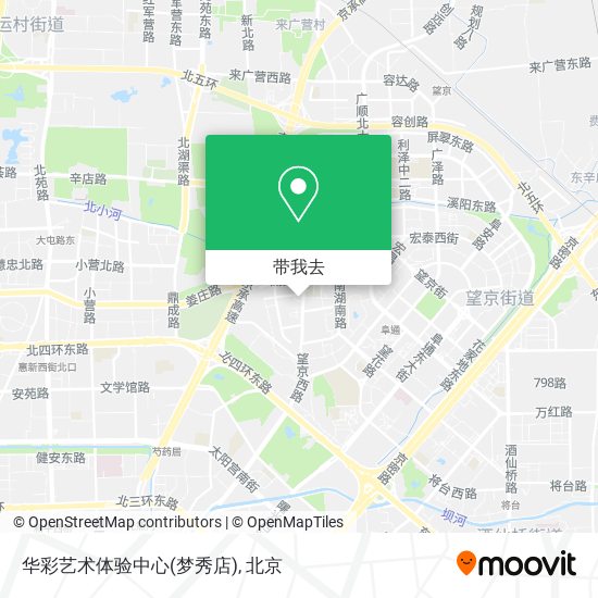 华彩艺术体验中心(梦秀店)地图