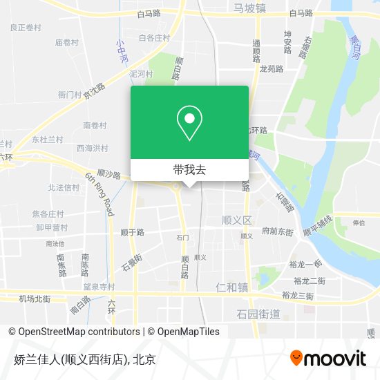 娇兰佳人(顺义西街店)地图