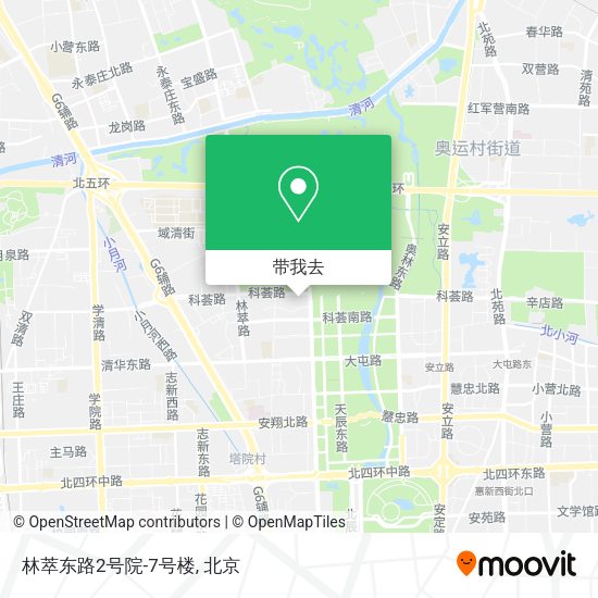 林萃东路2号院-7号楼地图