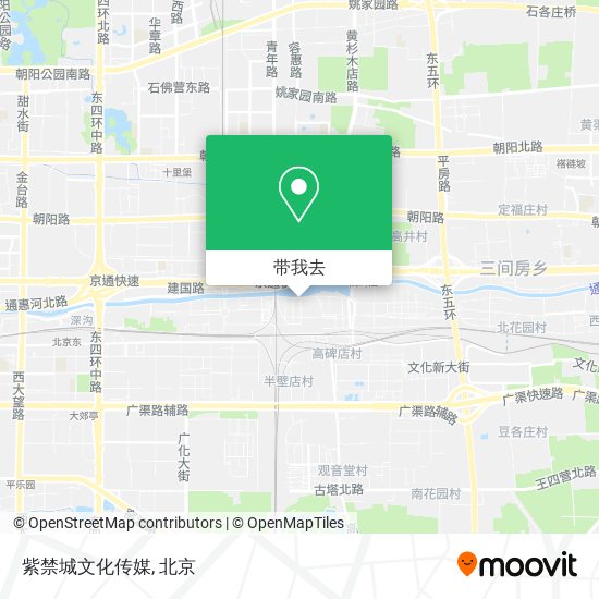 紫禁城文化传媒地图
