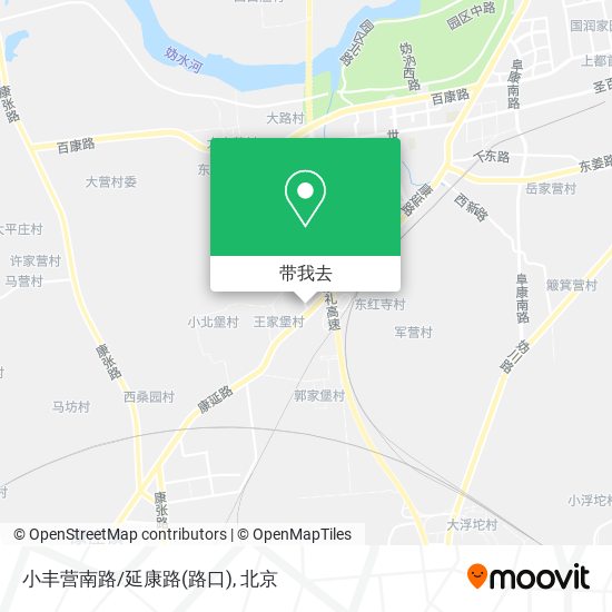 小丰营南路/延康路(路口)地图