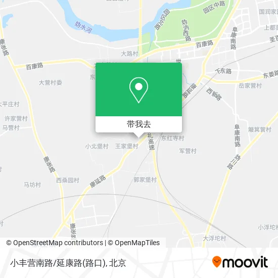 小丰营南路/延康路(路口)地图