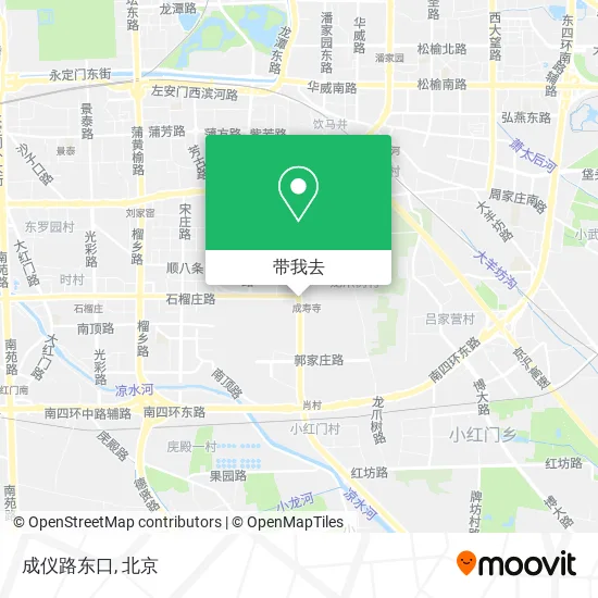 成仪路东口地图
