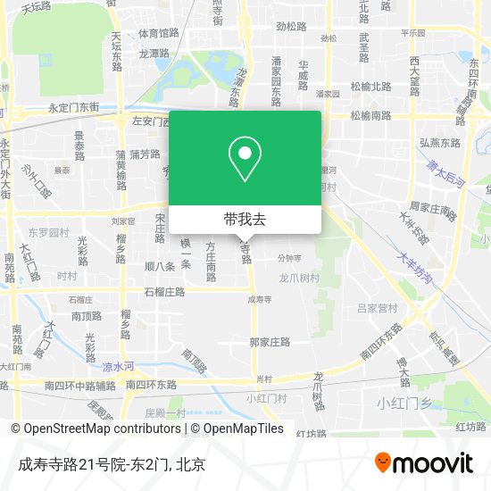 成寿寺路21号院-东2门地图