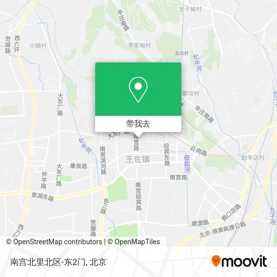 南宫北里北区-东2门地图