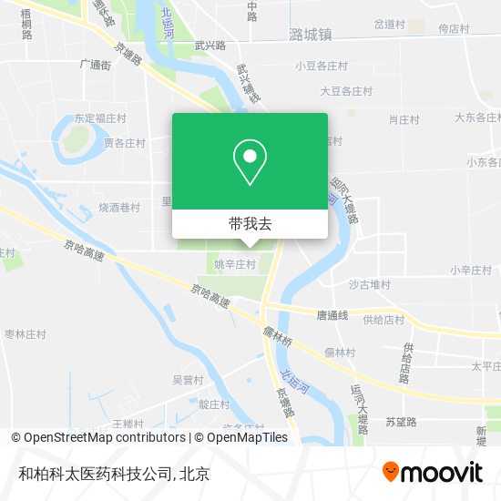 和柏科太医药科技公司地图
