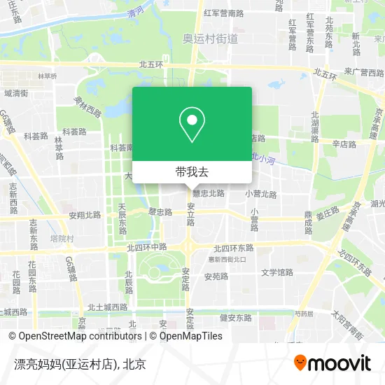 漂亮妈妈(亚运村店)地图