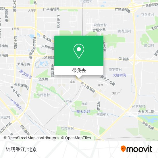 锦绣香江地图