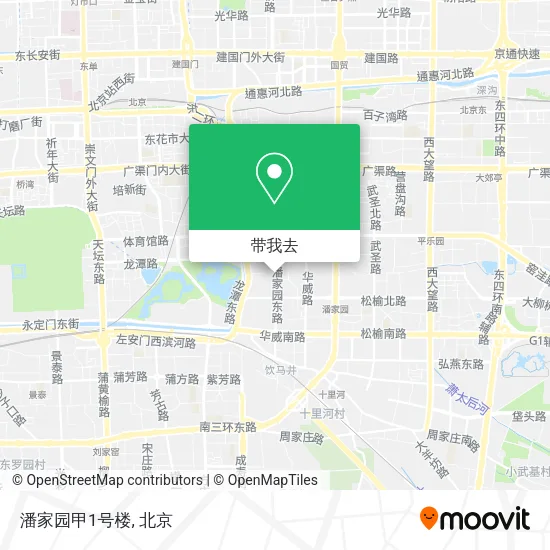 潘家园甲1号楼地图