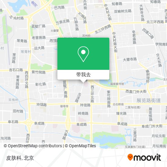 皮肤科地图