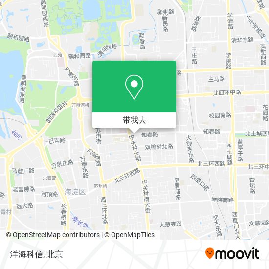 洋海科信地图