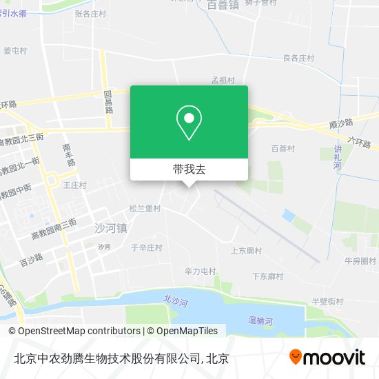 北京中农劲腾生物技术股份有限公司地图