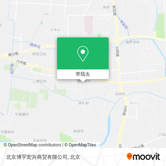北京博宇宏兴商贸有限公司地图