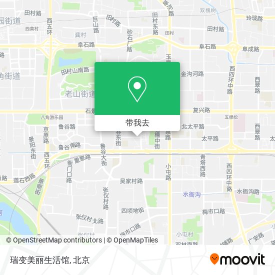 瑞变美丽生活馆地图