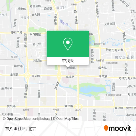 东八里社区地图