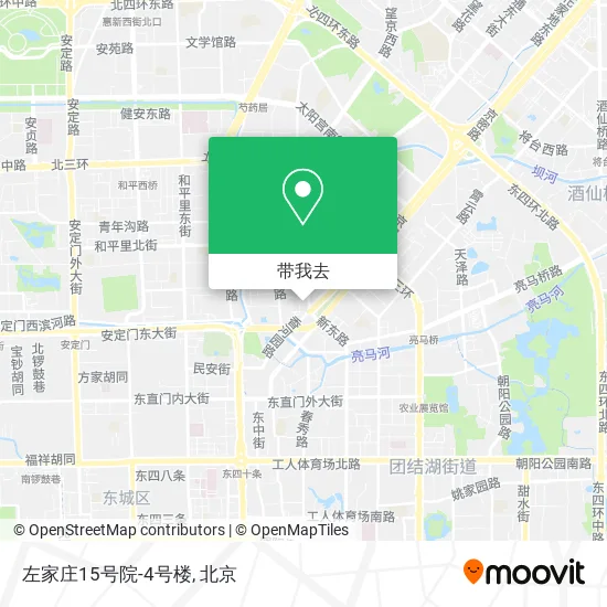 左家庄15号院-4号楼地图